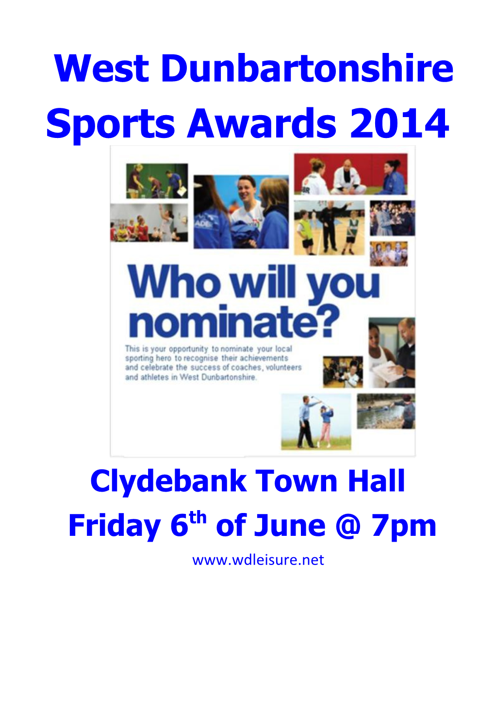 West Dunbartonshire Sports Council