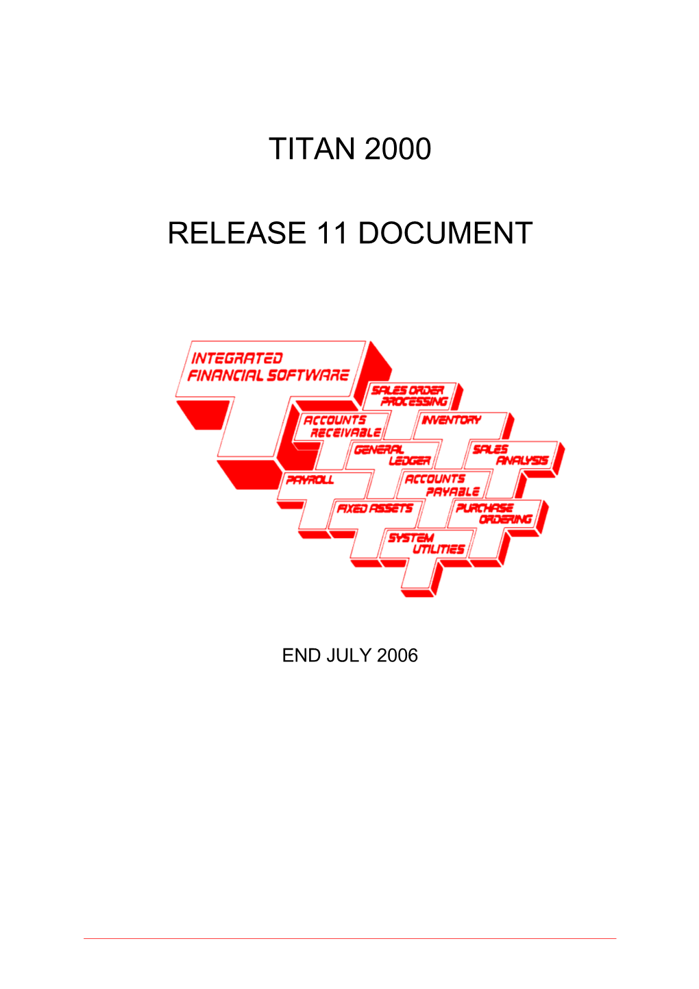 Release 11 Document