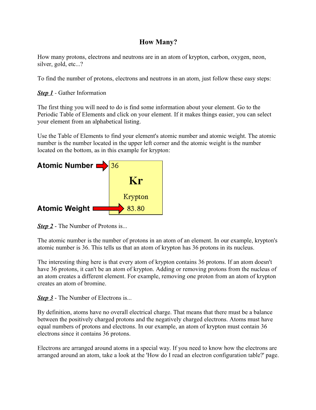 To Find the Number of Protons, Electrons and Neutrons in an Atom, Just Follow These Easy Steps