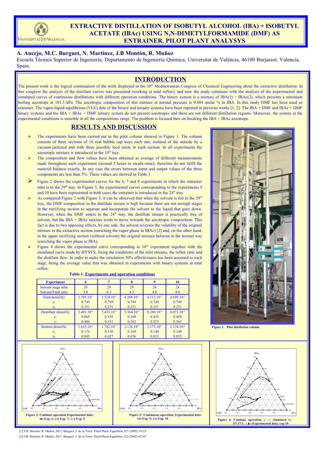 Isobaric Vapor-Liquid Equilibria in the Systems 2-Methylpentane + Mtbe and + Tame