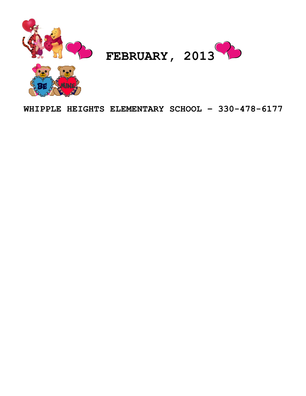 Whipple Heights Elementary School 330-478-6177