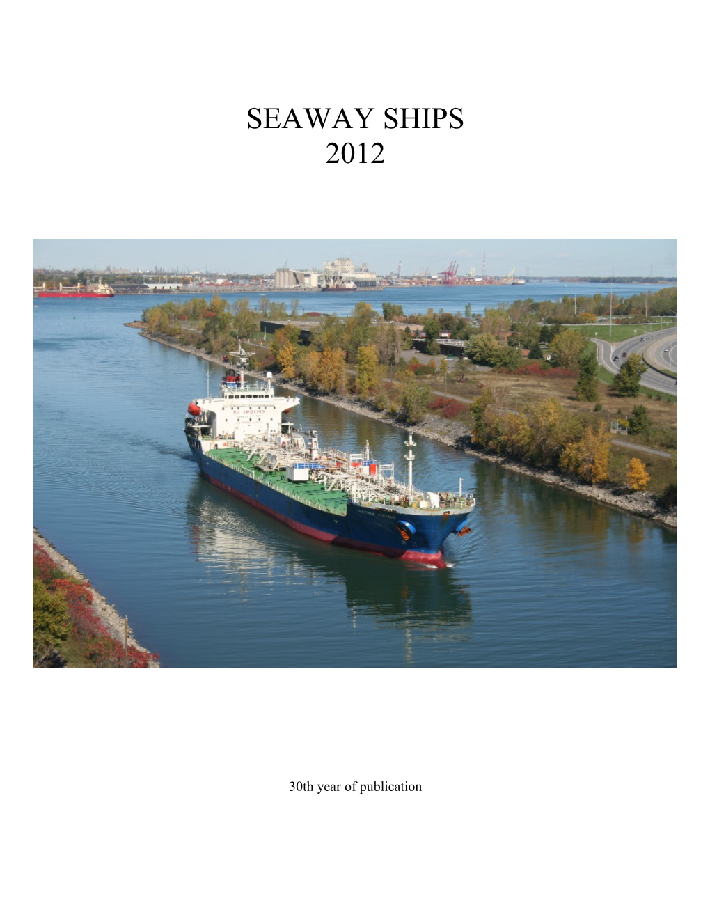 54Th Year of Operation of the St. Lawrence Seaway