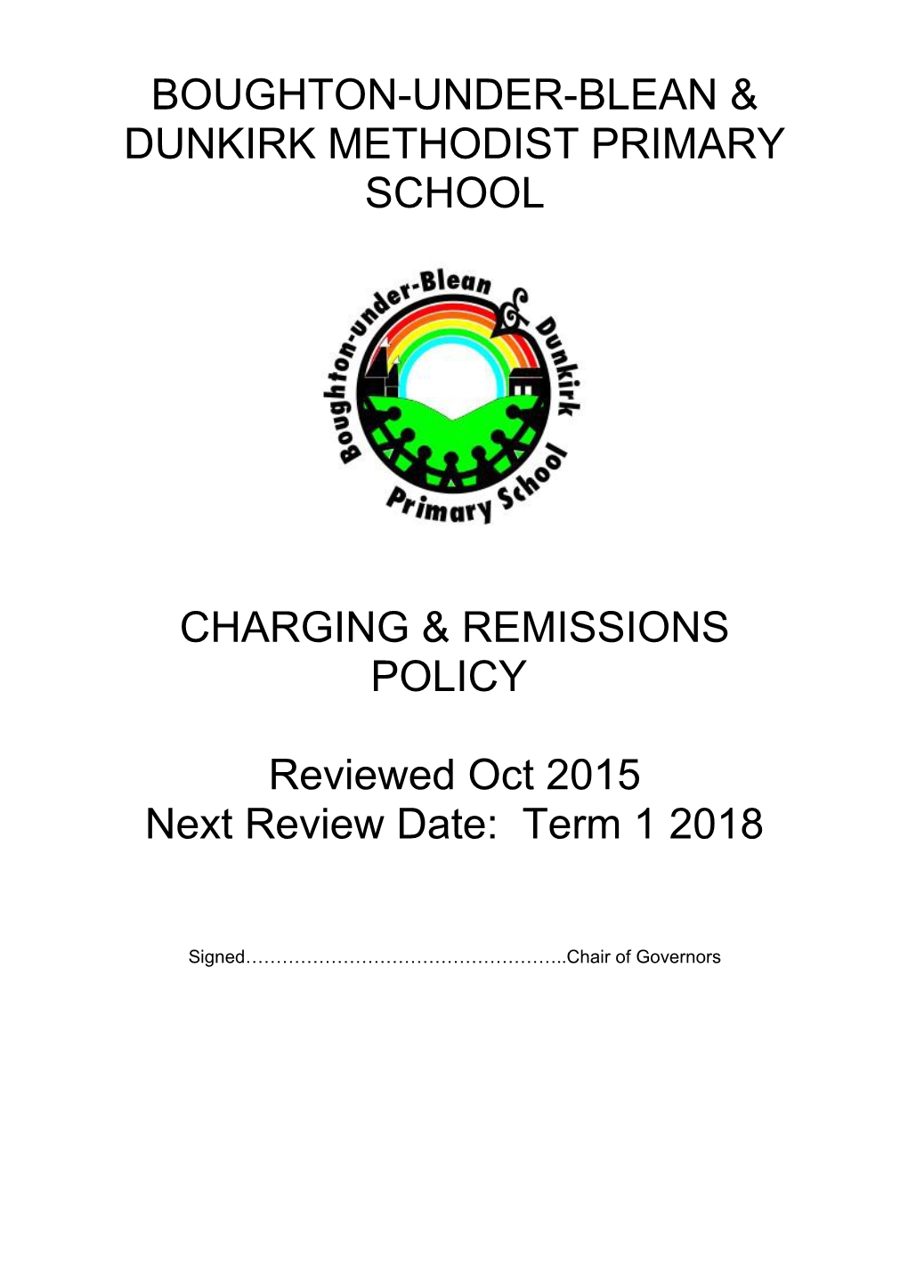 Charging and Remissions