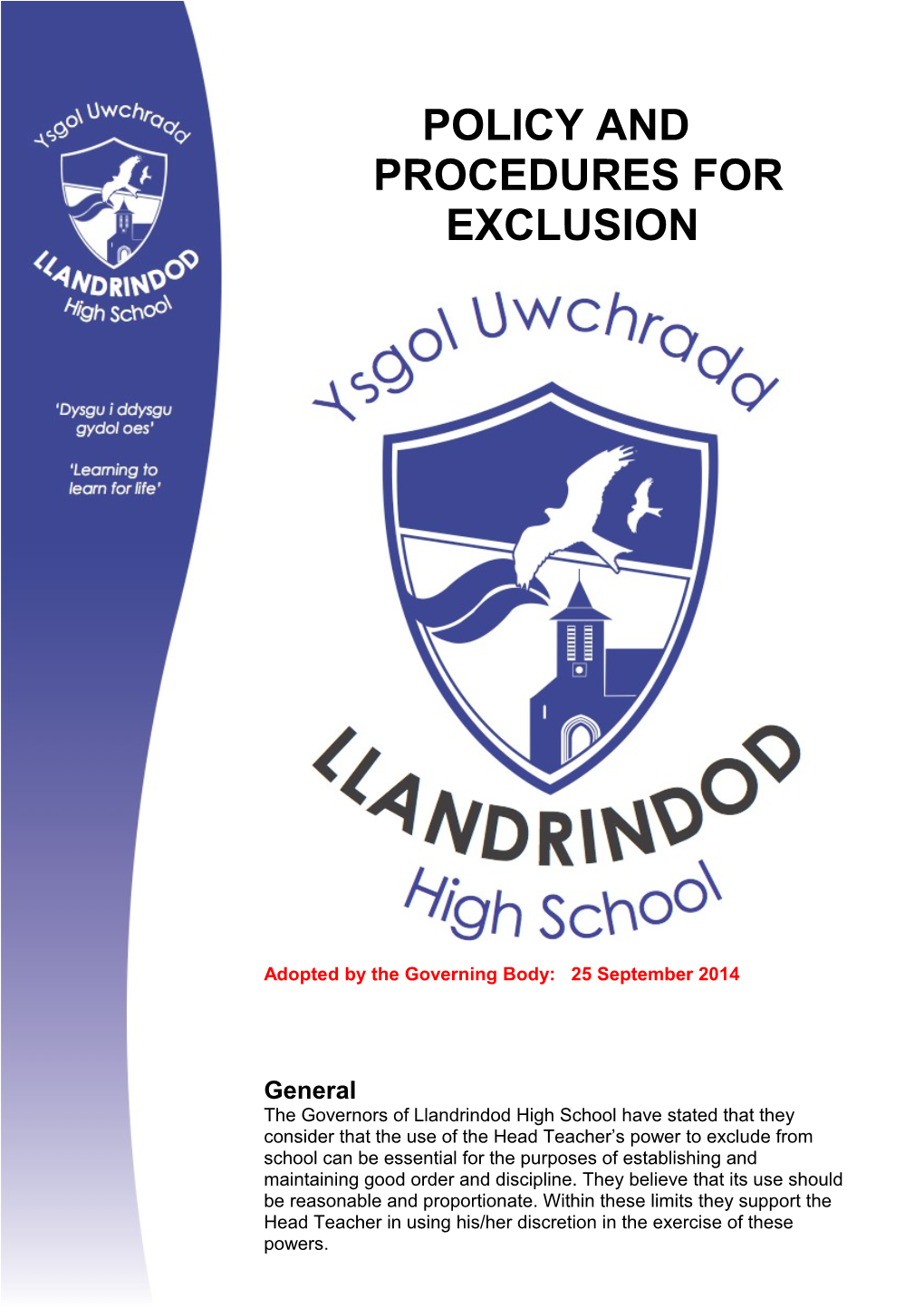 Ysgol Uwchradd Llandrindod High School