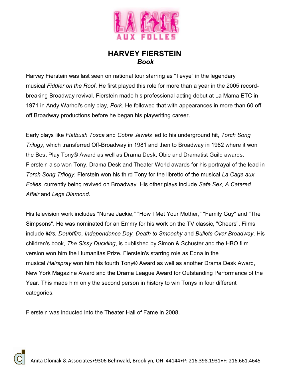 Harvey Fierstein