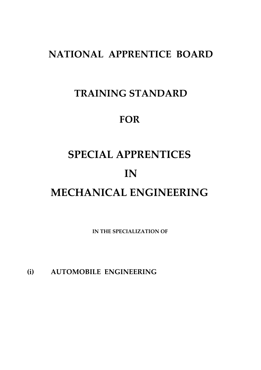 Mechanical Engineering (General)