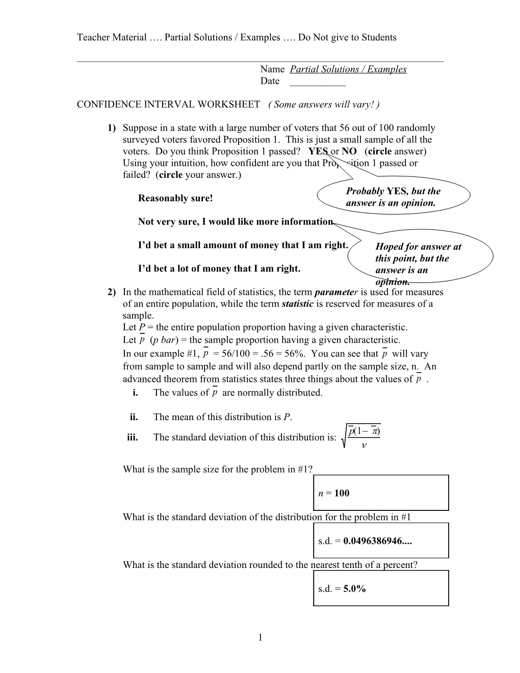 Chuck-A-Luck Worksheet