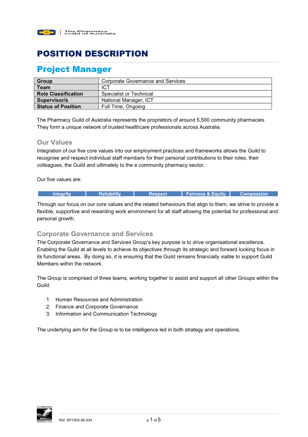 CGS CGS Project Manager