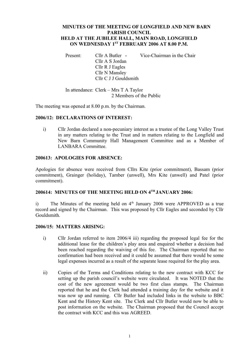 Longfield & New Barn Parish Council