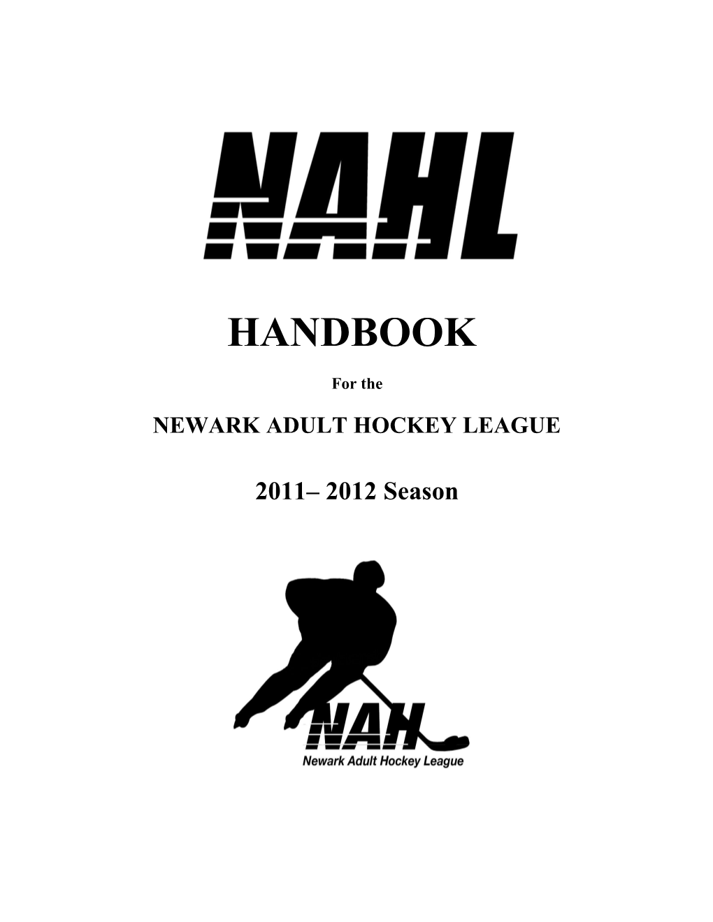 Newark Adult Hockey League Is Governed by the Official Rules of USA Hockey