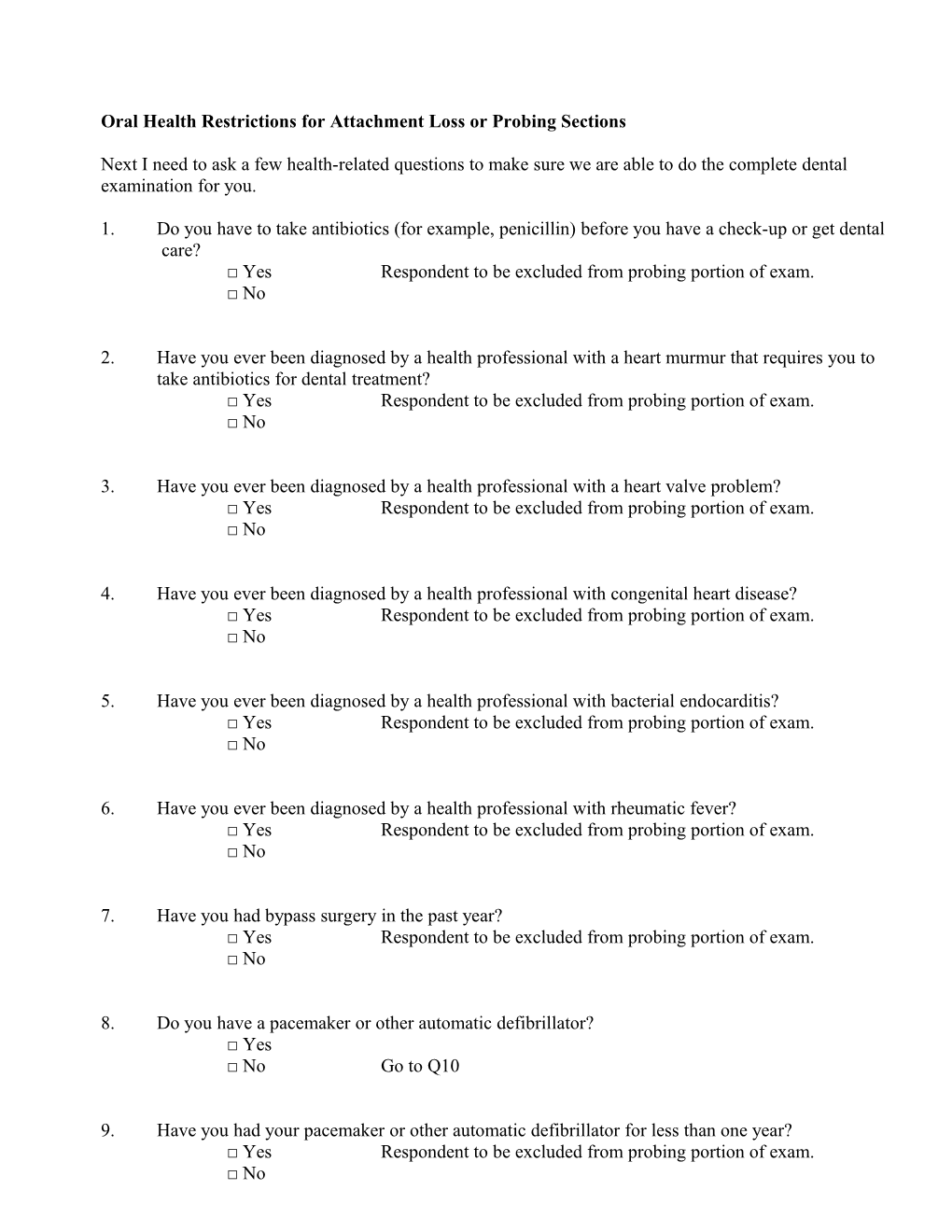 Attachment Loss and Probing Score