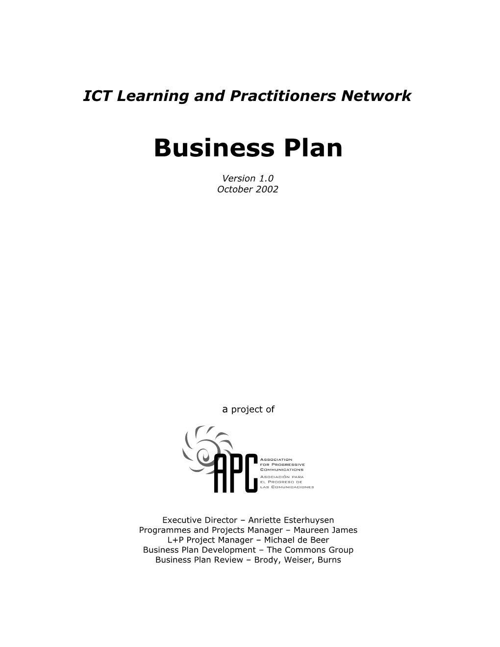 ICT Learning and Practitioners Network