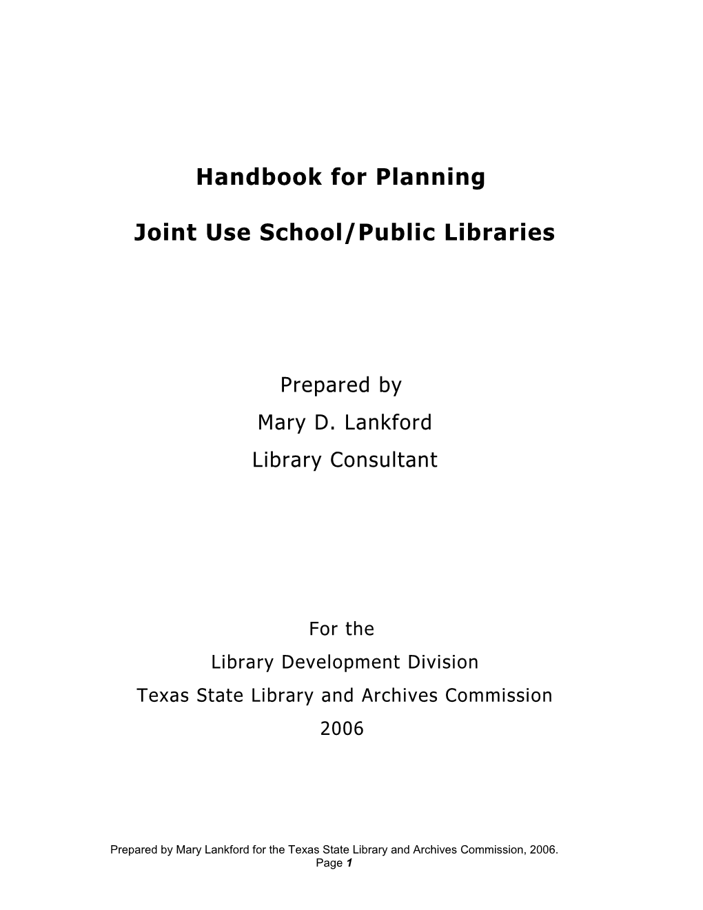 Joint Use School/Public Libraries
