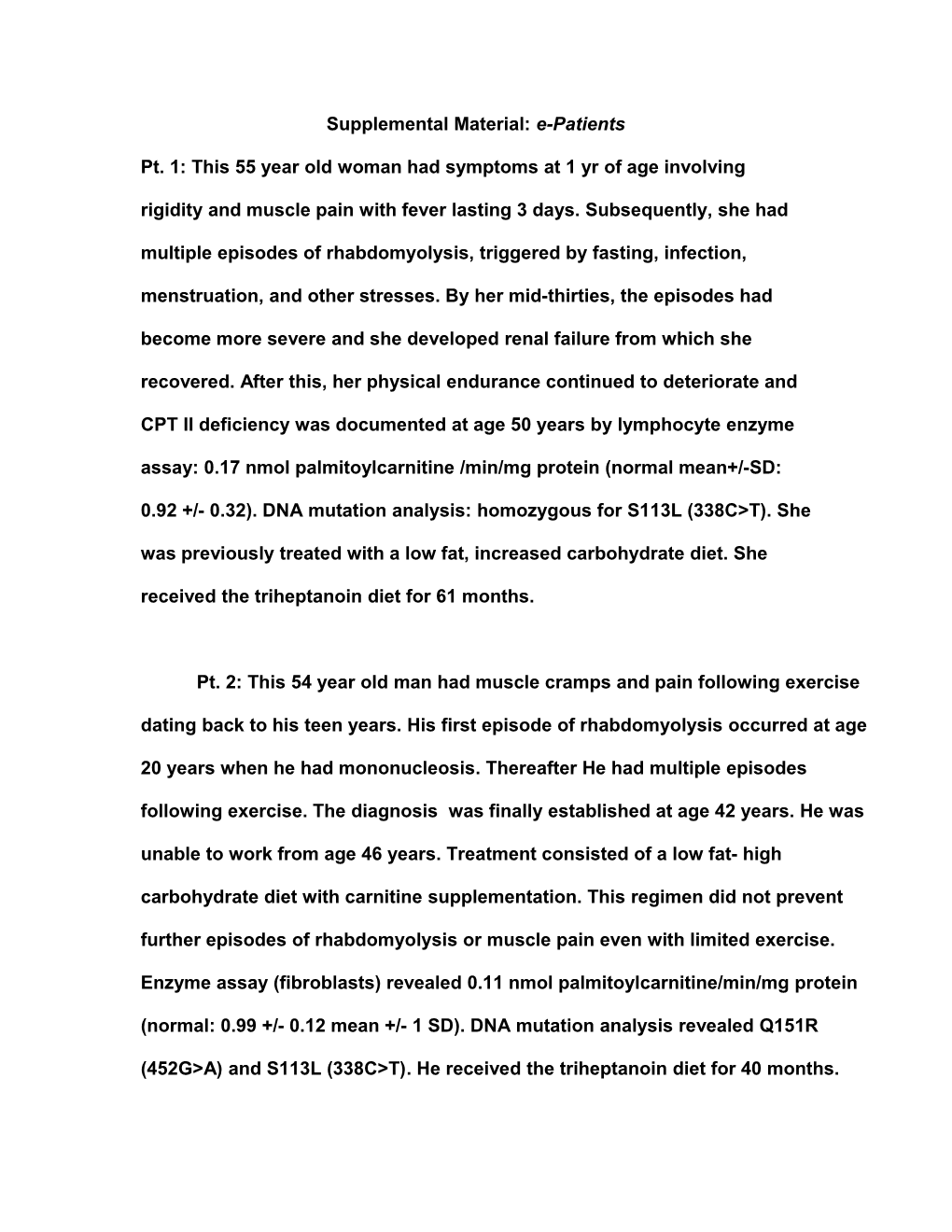 Supplemental Material E-Patients