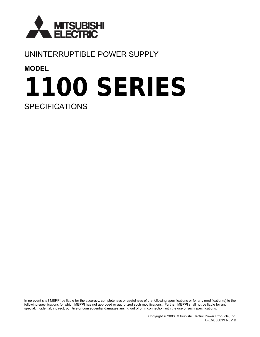 Uninterruptible Power Supply