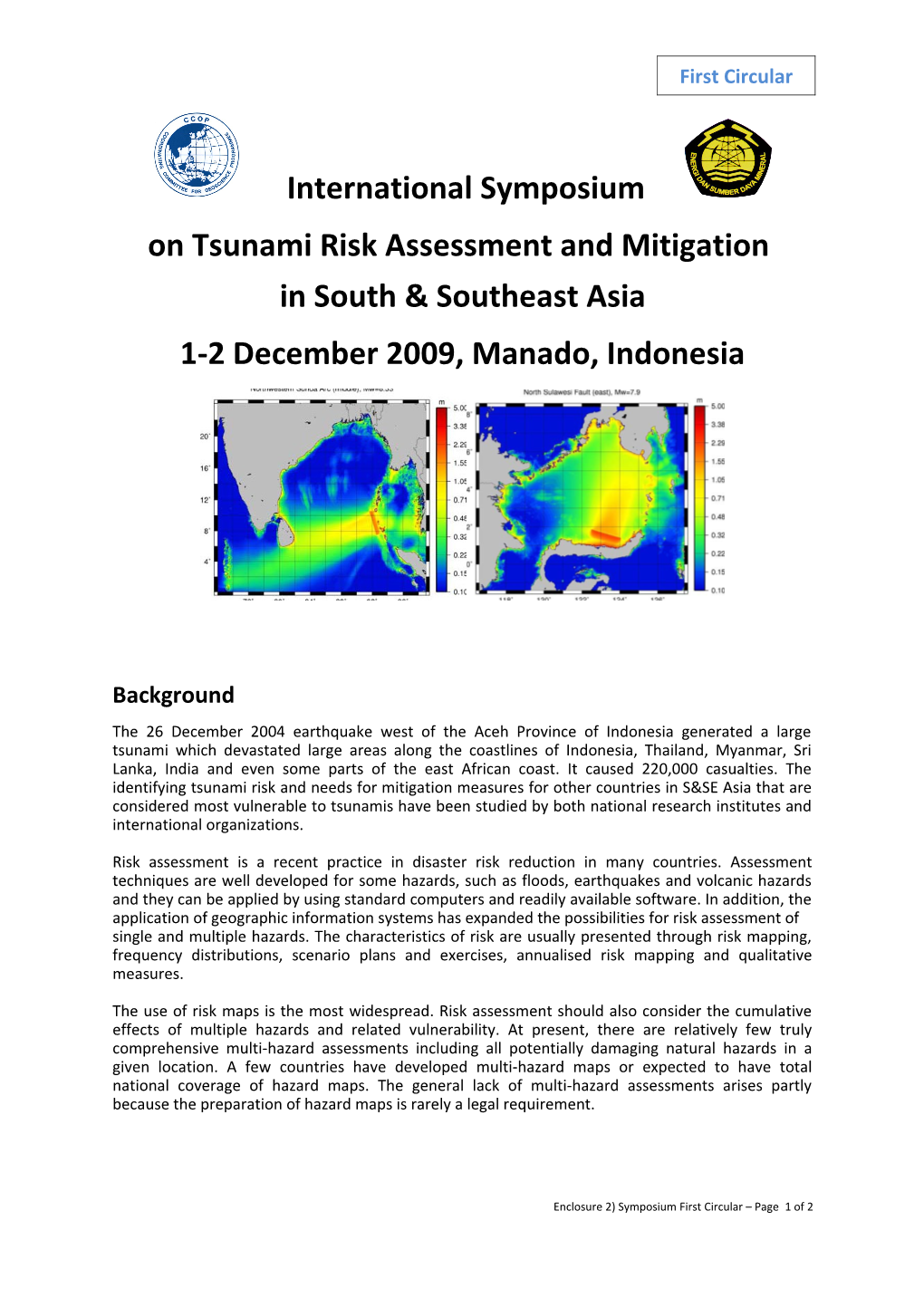On Tsunami Risk Assessment and Mitigation