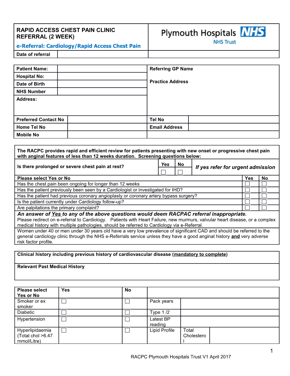 RACPC Clinic Notes PHNT Only