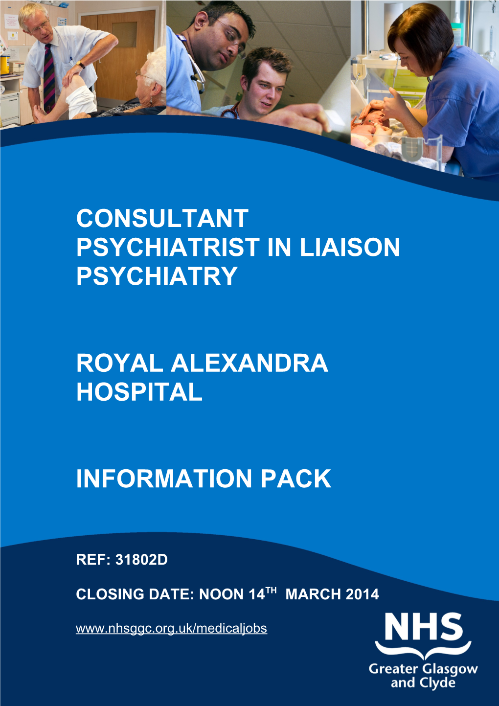 Consultant Psychiatrist in Liaison Psychiatry