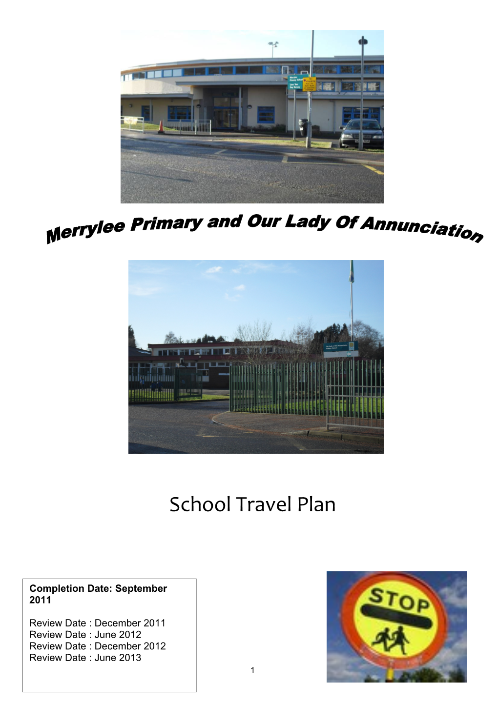 School Travel Plan