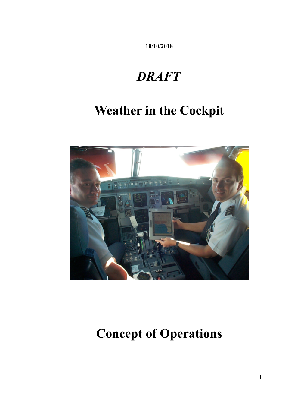 Weather in the Cockpit