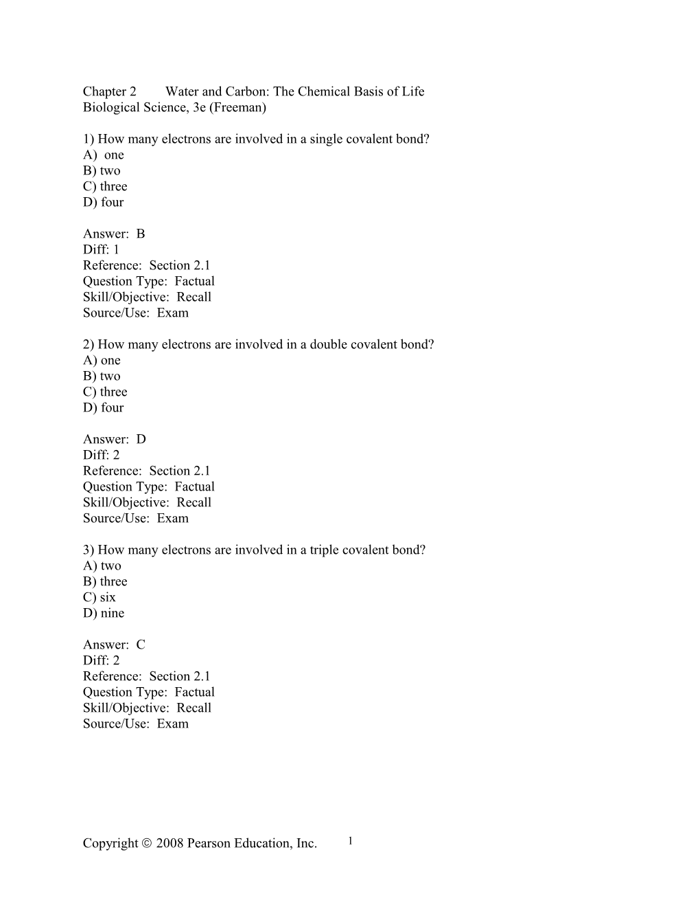 Chapter 2Water and Carbon: the Chemical Basis of Life