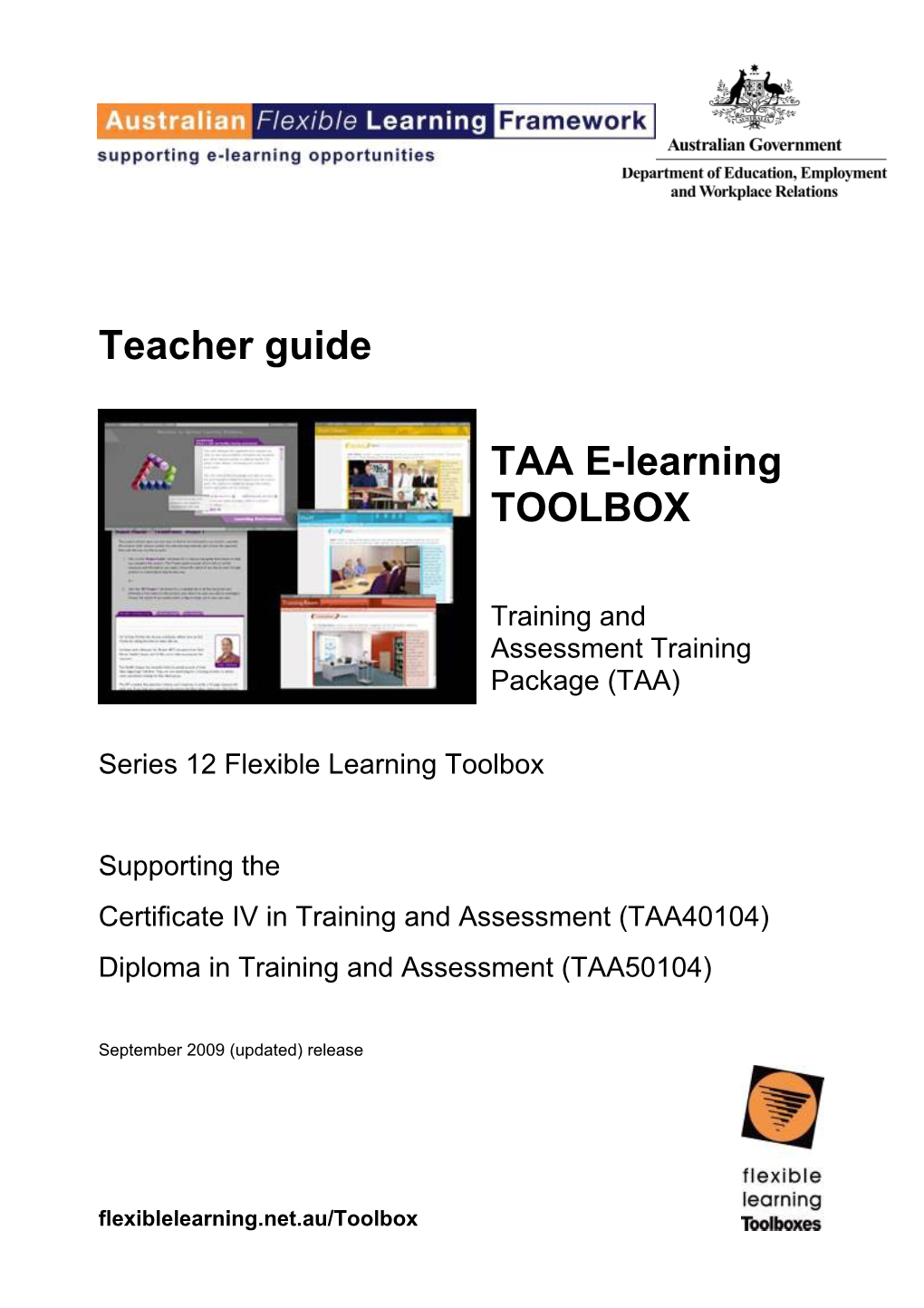 TAA E-Learning TOOLBOX