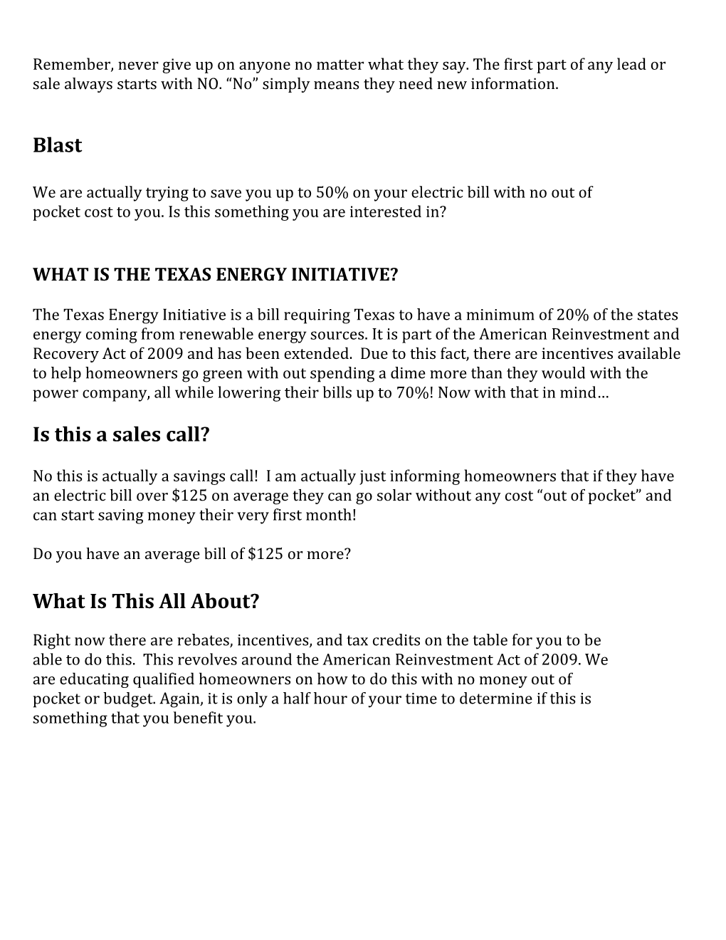 What Is the Texas Energy Initiative?