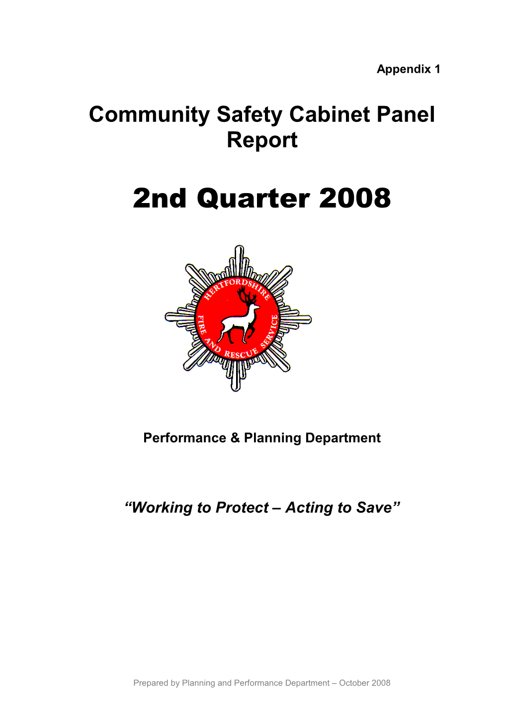 HFRS Performance Report