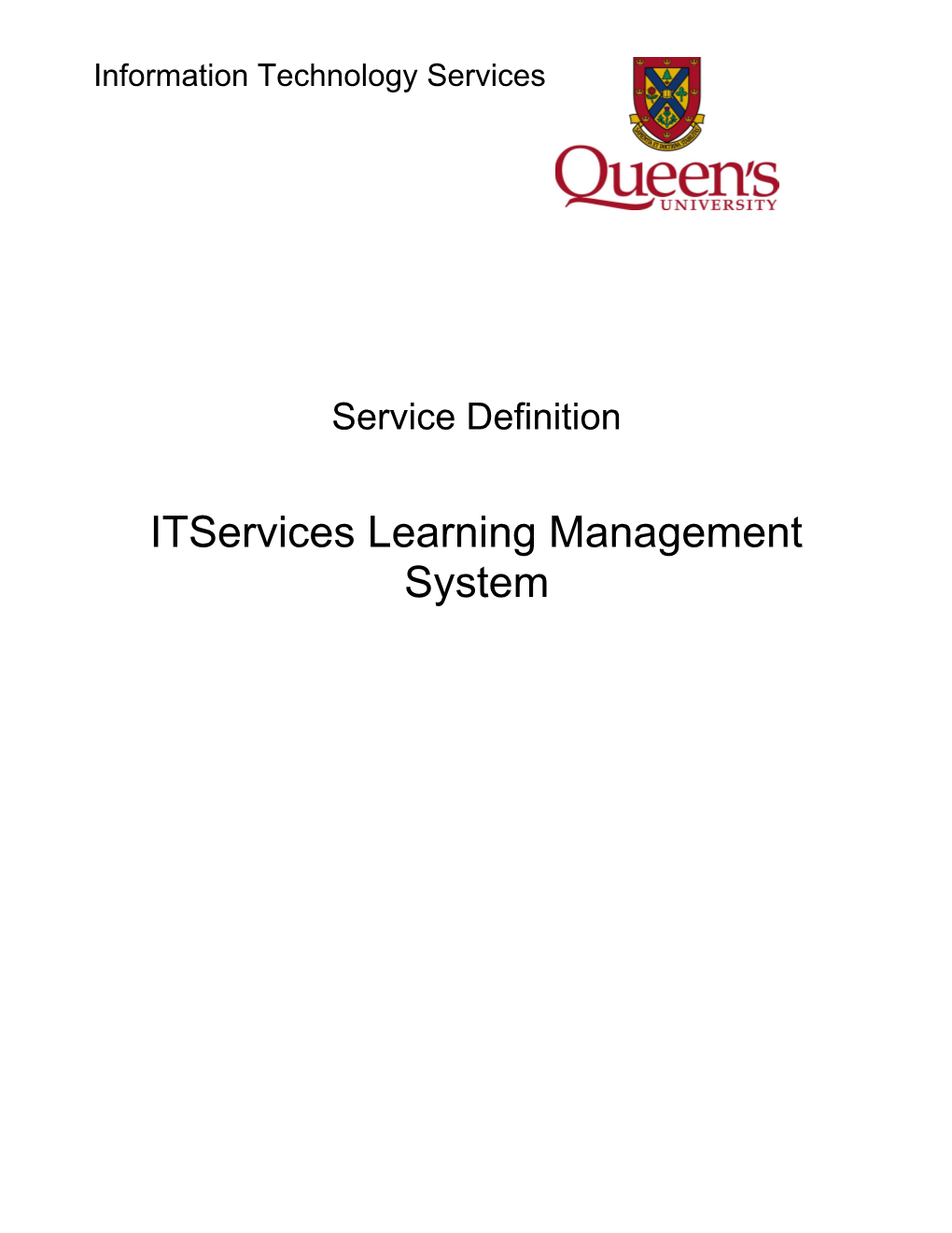 Itservices Learning Management System