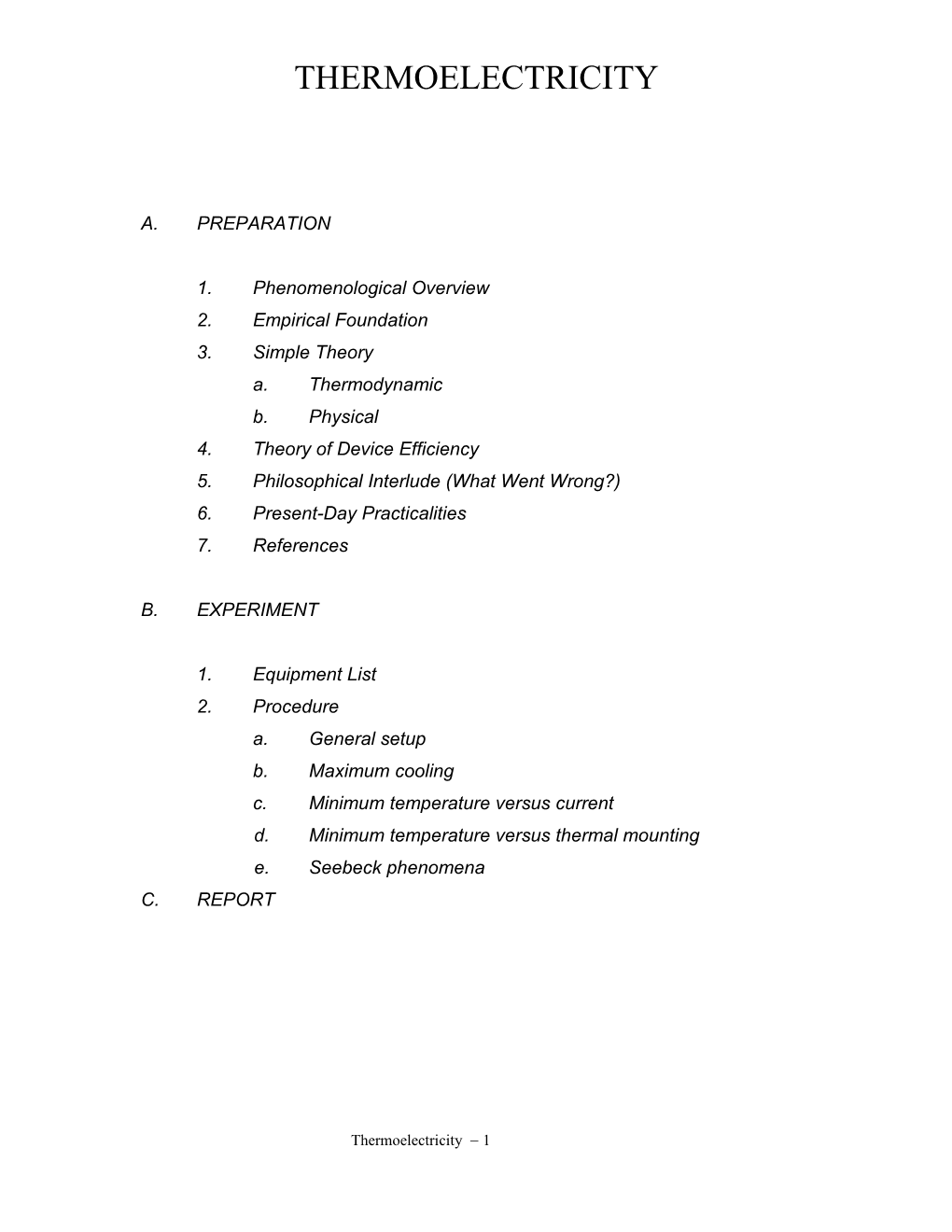 1.Phenomenological Overview