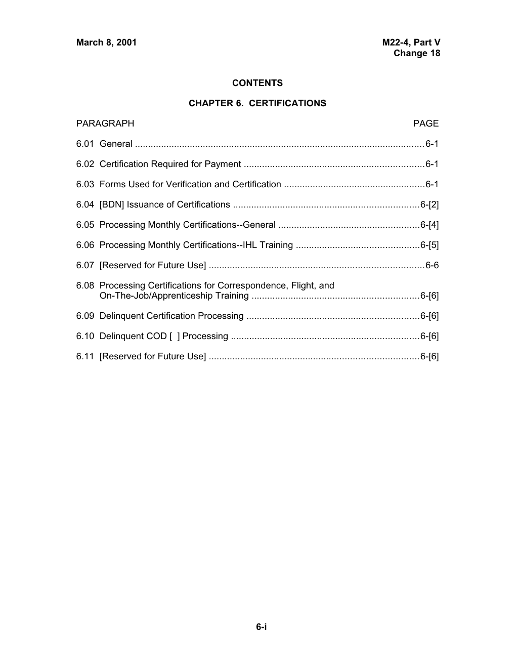 Chapter 6. Certifications