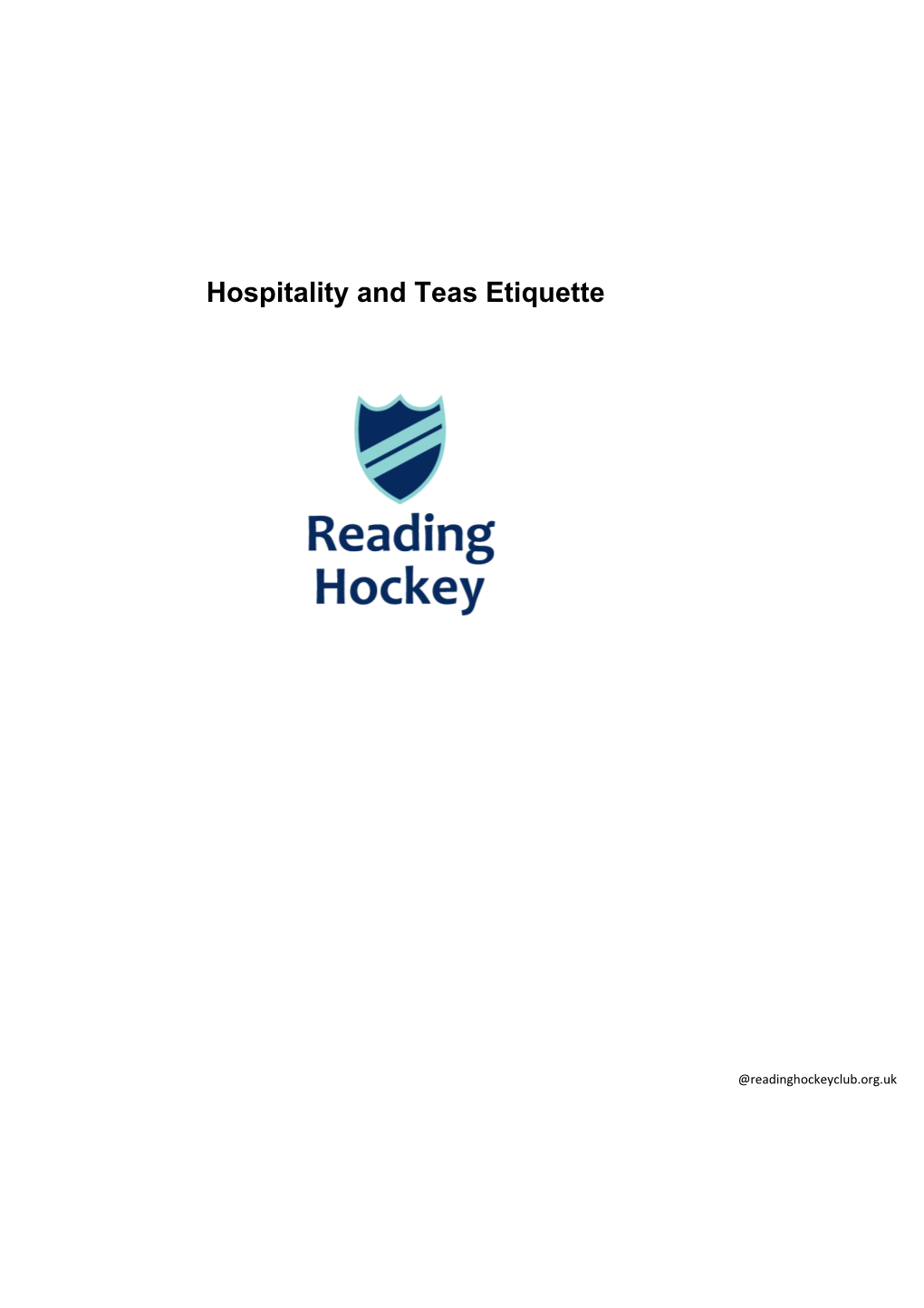 Hospitality and Teas Etiquette