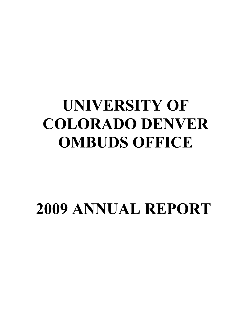 2008 Annual Report for The