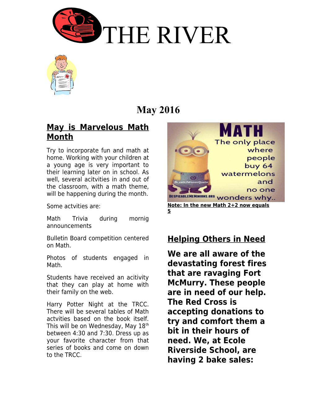 May Is Marvelous Math Month