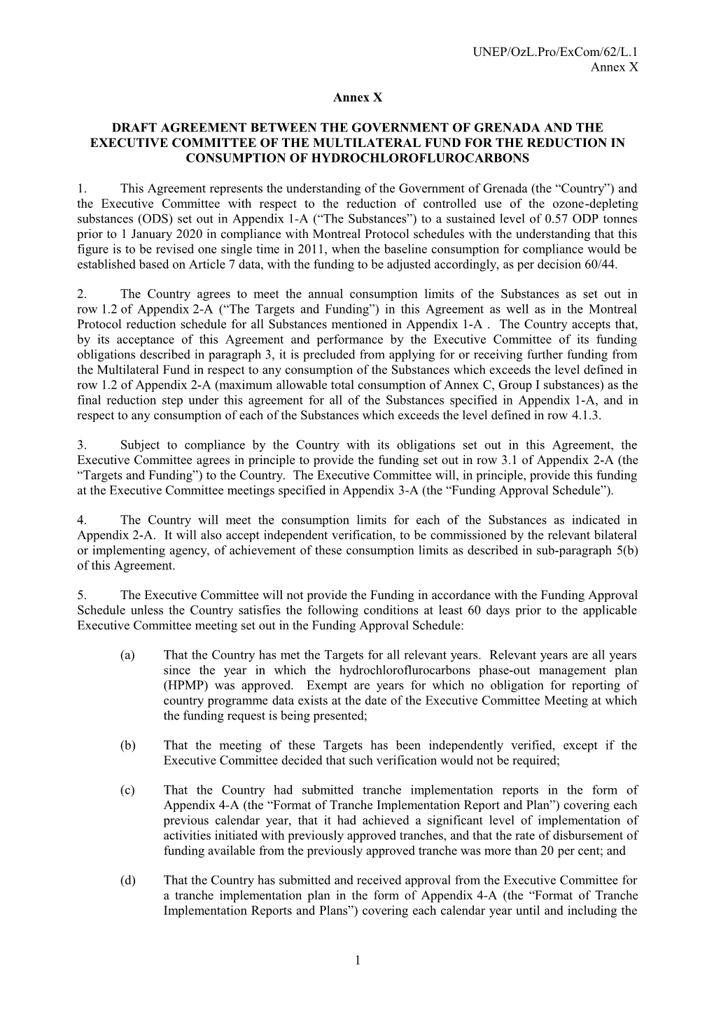 Draft HPMP Agreement- Grenada