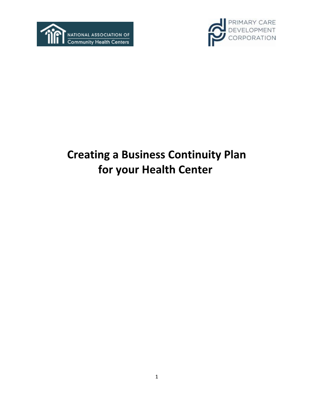 Creating a Business Continuity Plan