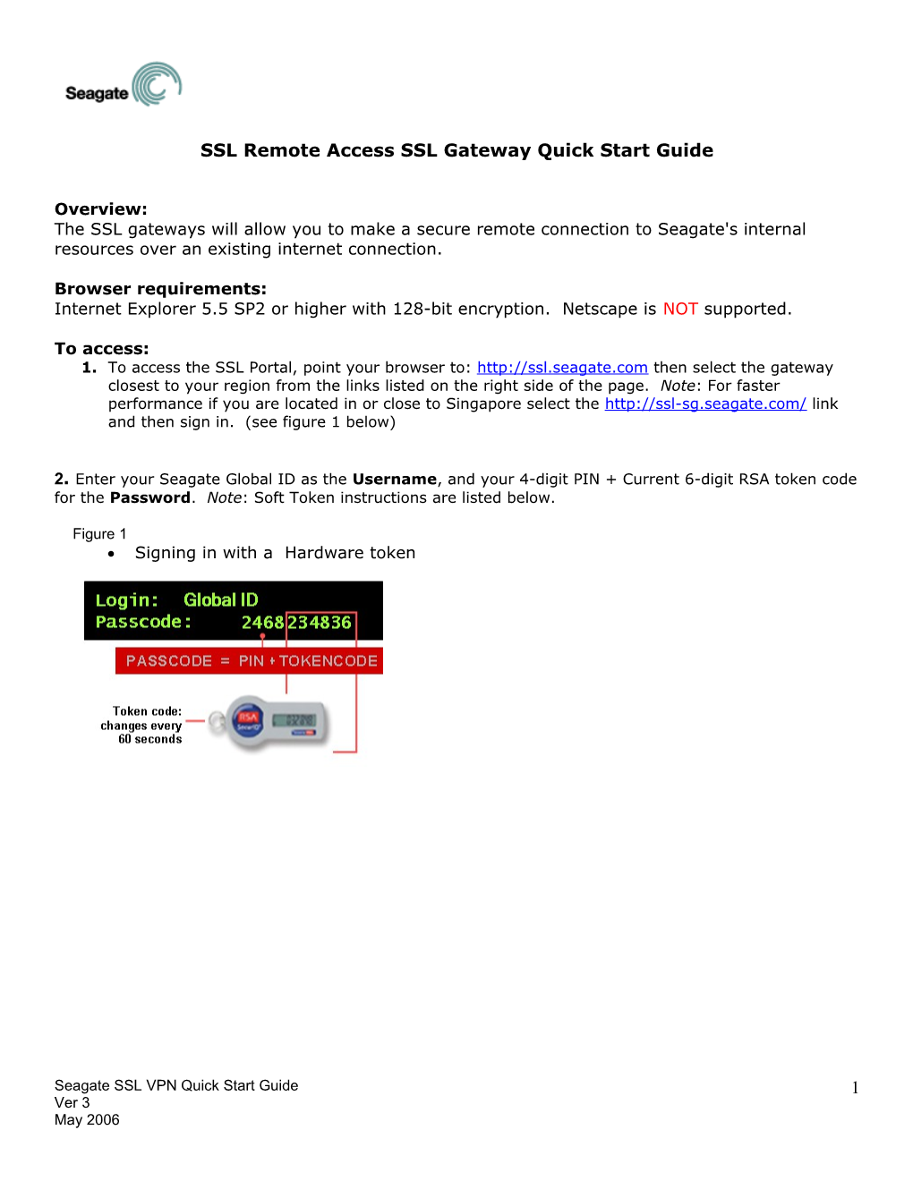 Netscreen Secure Access Gateway Quickstart Doc