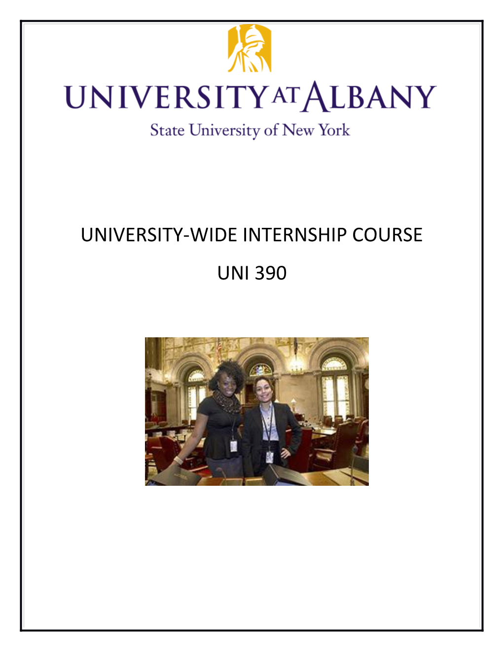University-Wide Internship Course