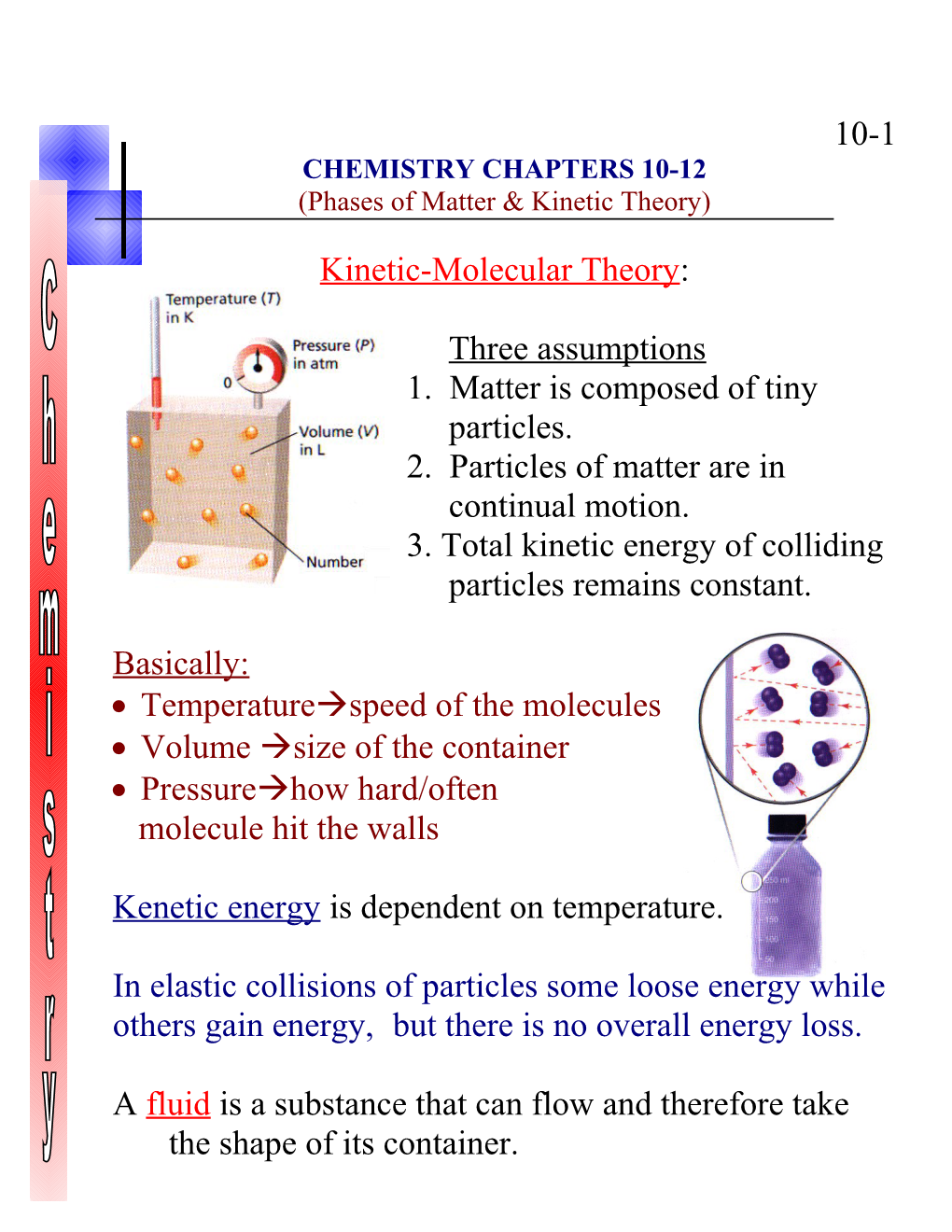 Chemistry Chapters 10-12