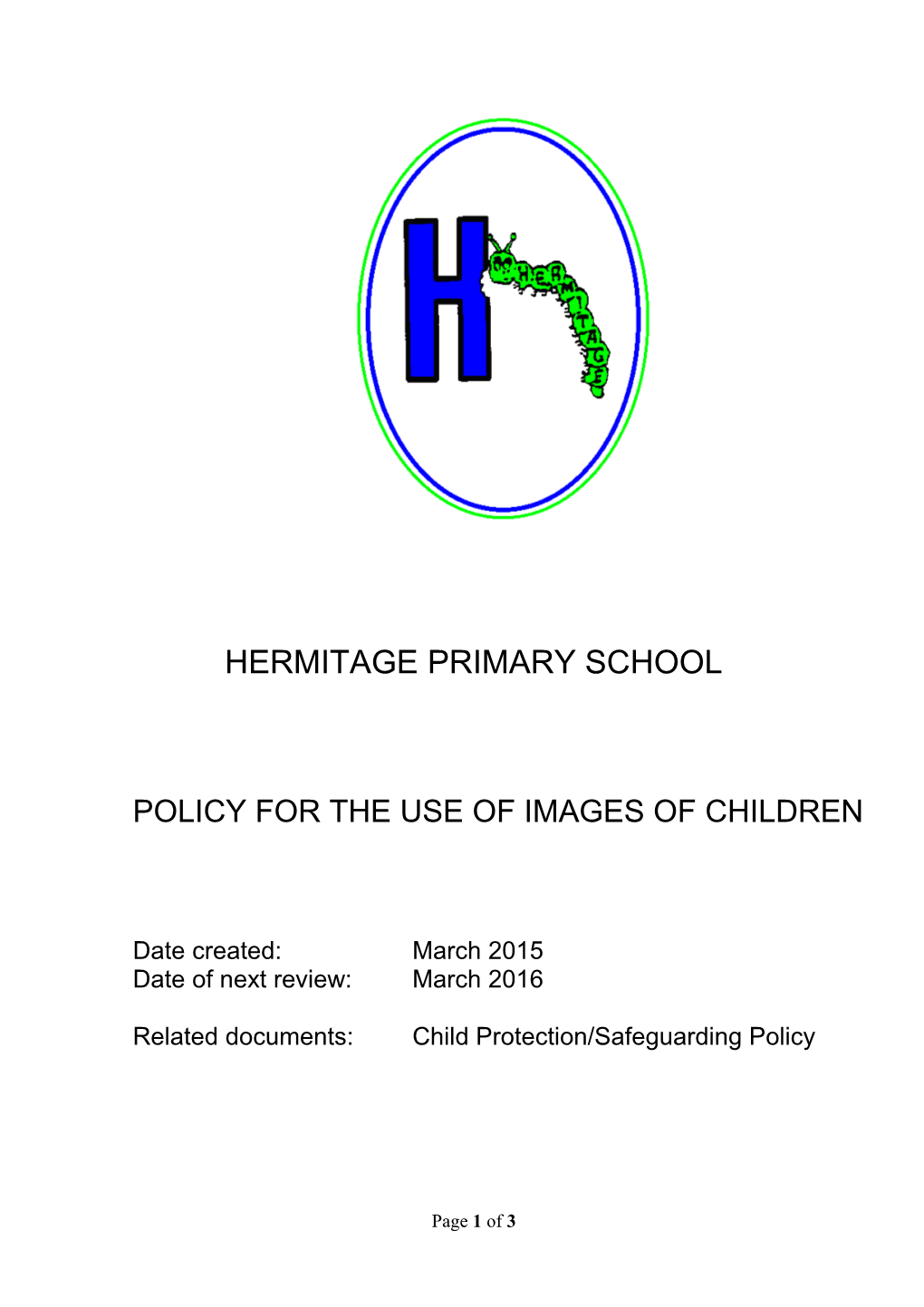 Pupil Images - Model Policy for Schools