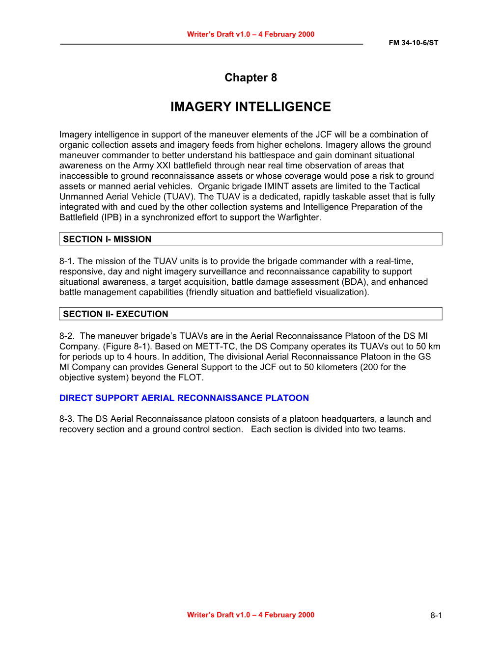 Imagery Intelligence