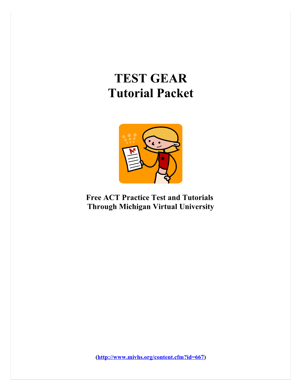 Free ACT Practice Test and Tutorials