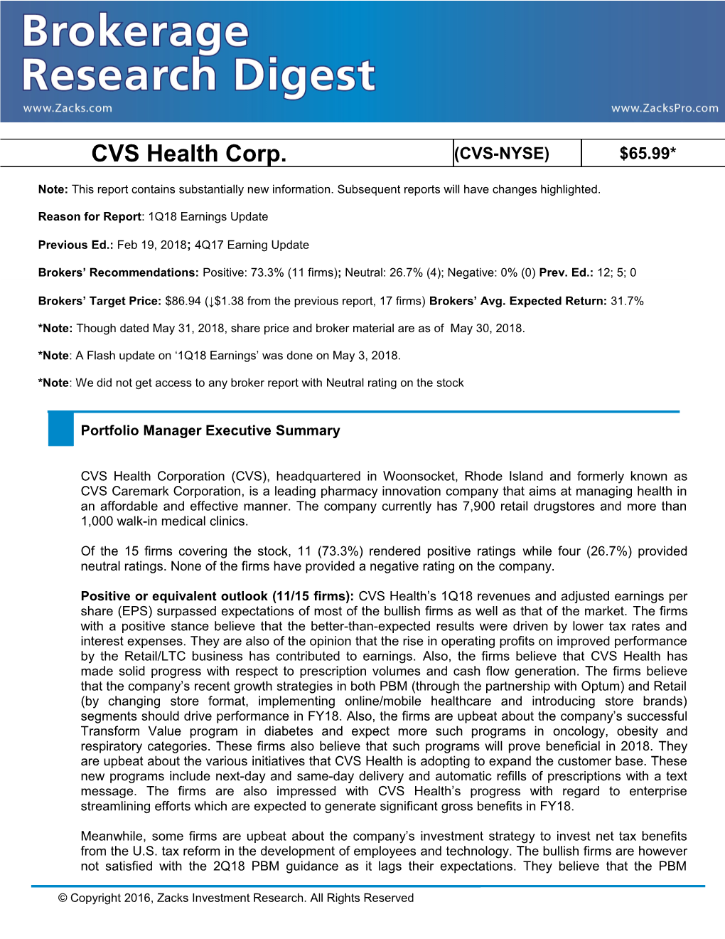 CVS Caremark Corp