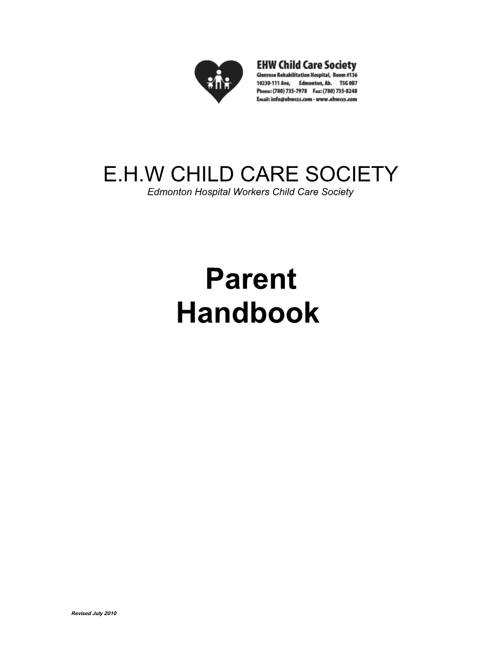 Edmonton Hospital Workers Child Care Society