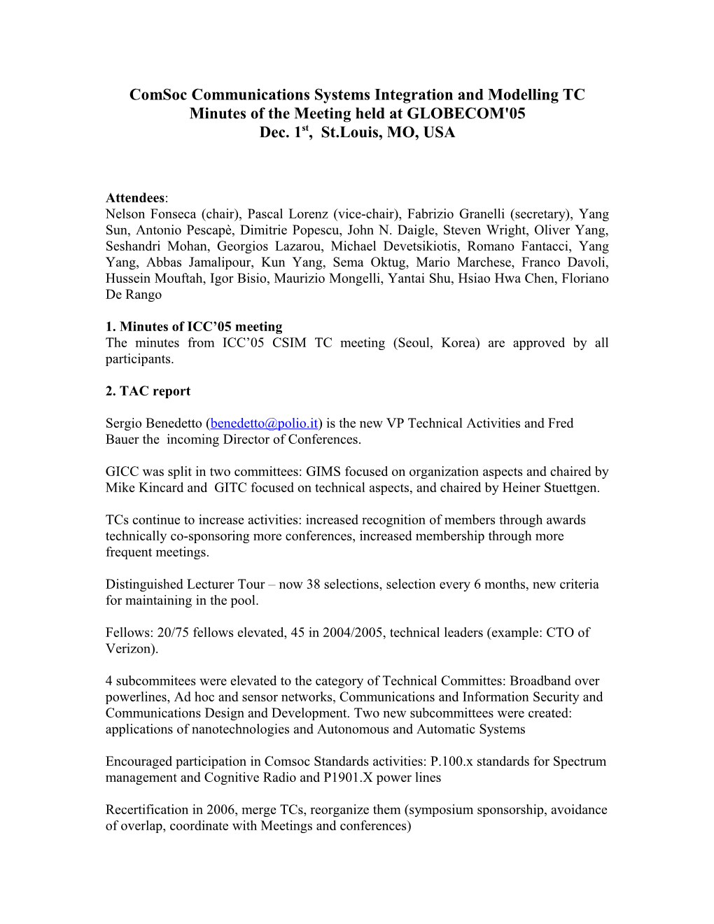 Communications System Integration and Modeling (Csim)