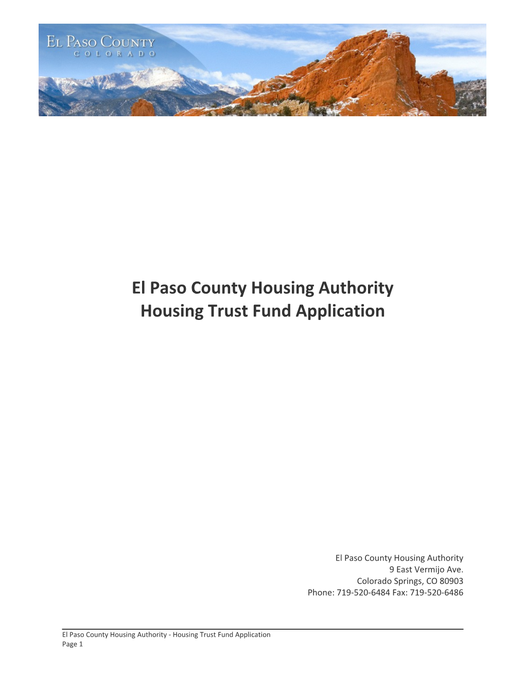 El Paso County Housing Authority
