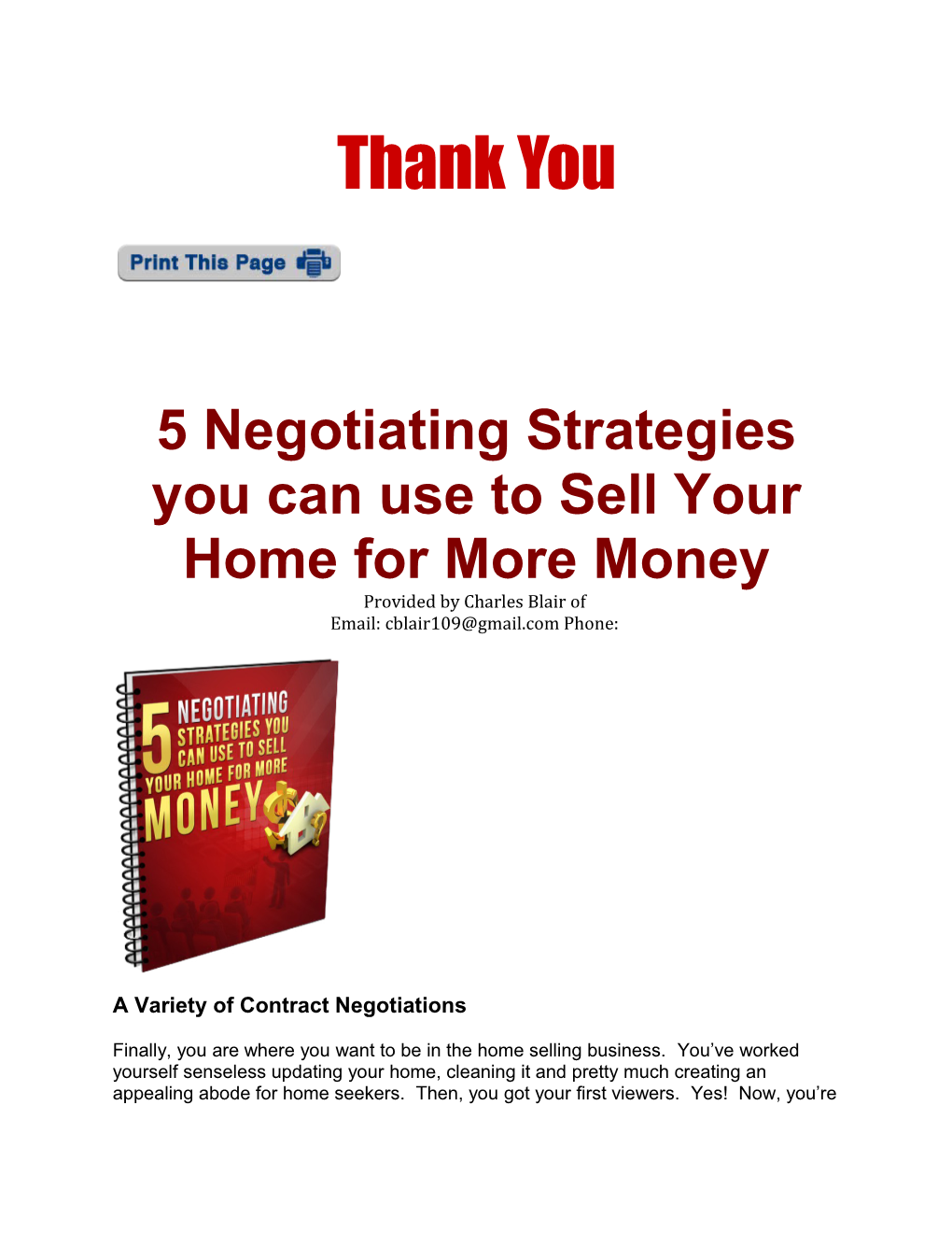 5 Negotiating Strategies You Can Use to Sell Your Home for More Money