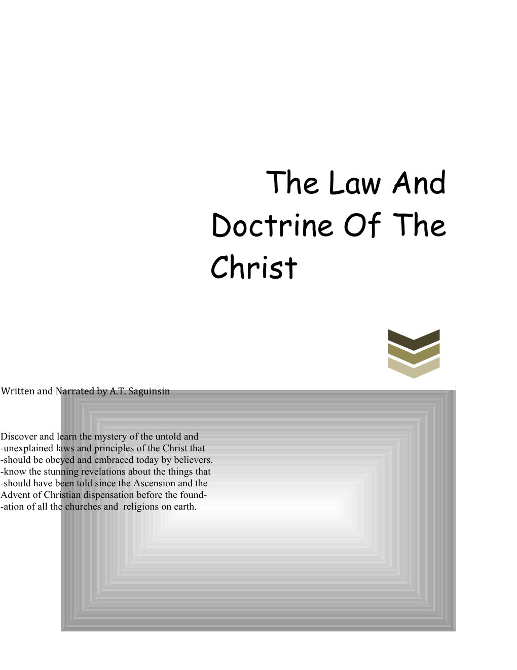 The Law and Doctrine of the Christ