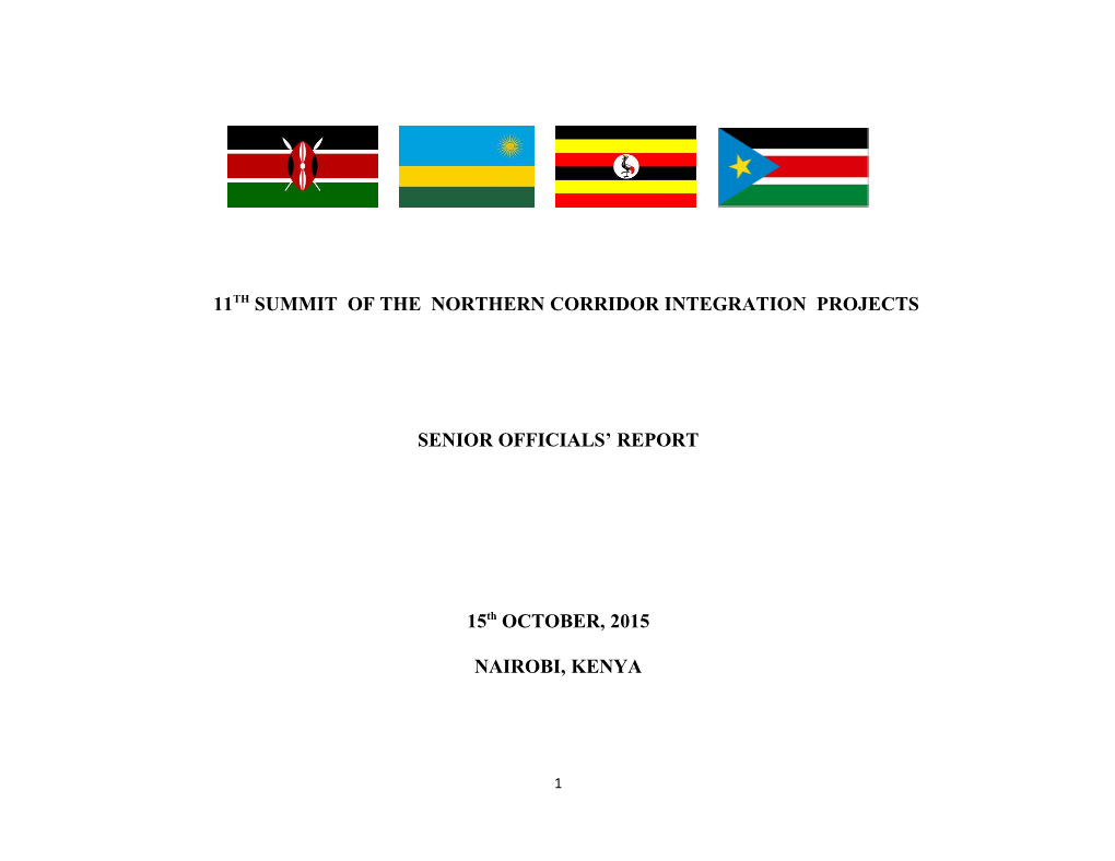 Partner States to Finalise the Bankable Project Proposals for SGR and Submit to EXIM Bank