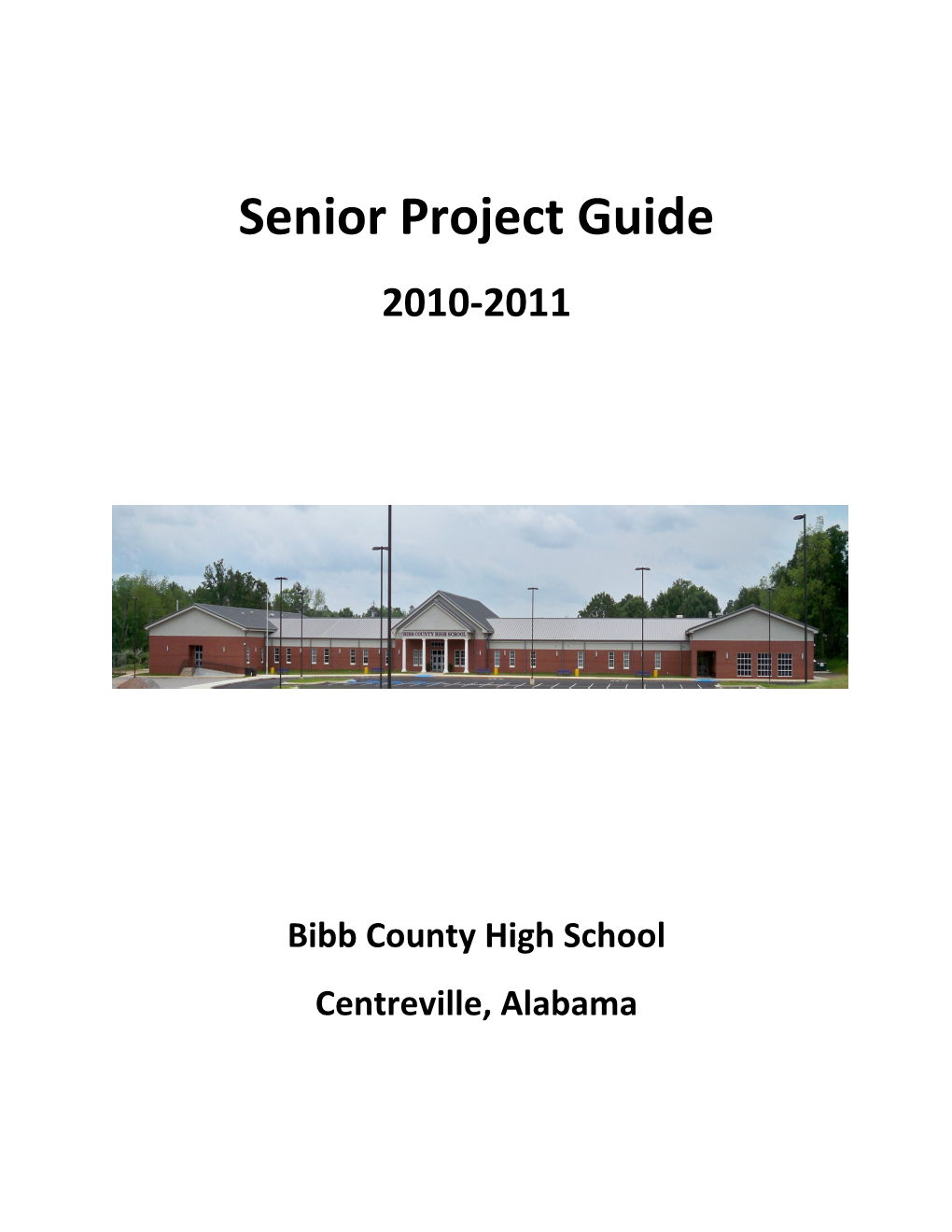 Senior Project Guide